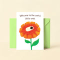 New Baby Card - Welcome To The World, Little One!