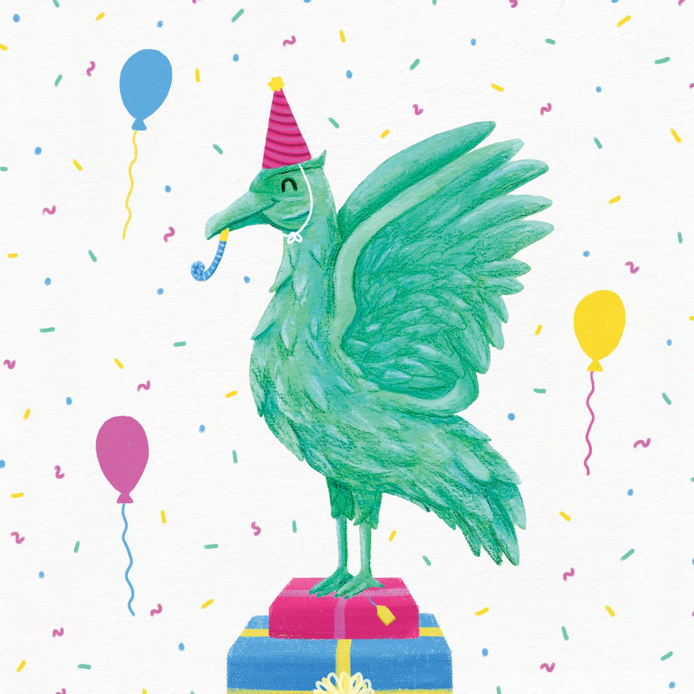 Liverbird Birthday Card