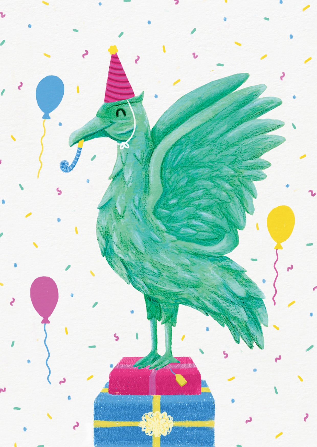 Liver Bird Birthday Card