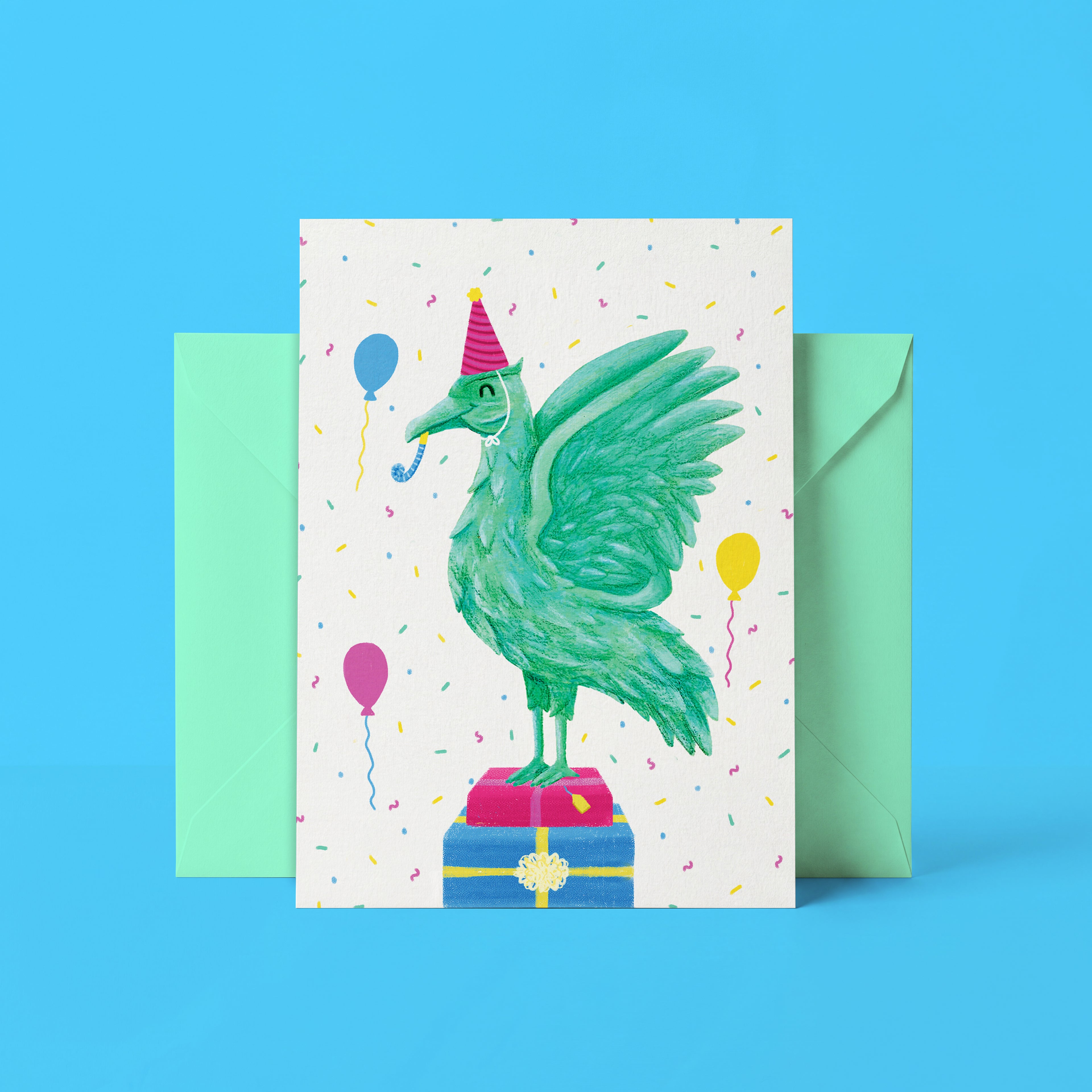 Liver Bird Birthday Card