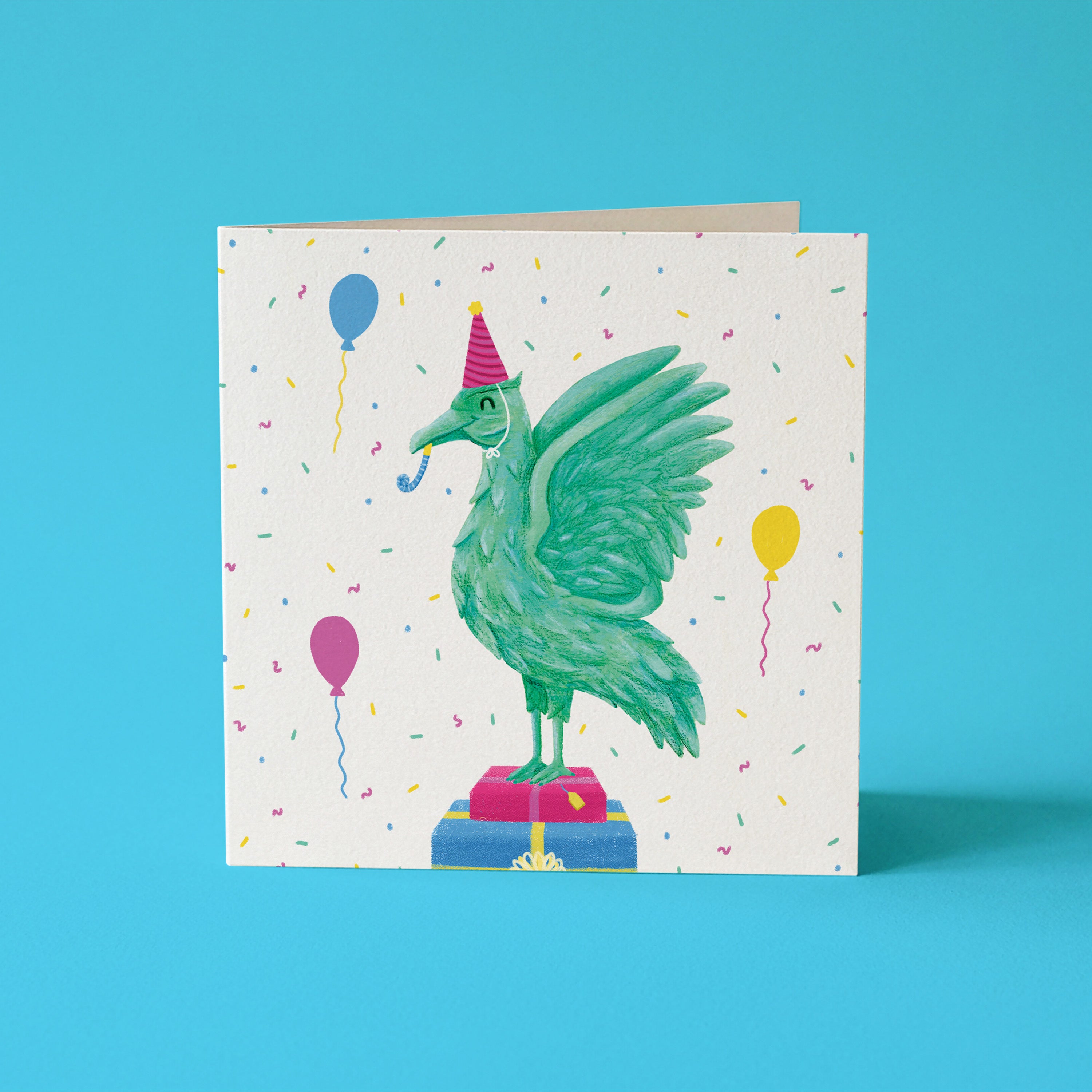 Liverbird Birthday Card