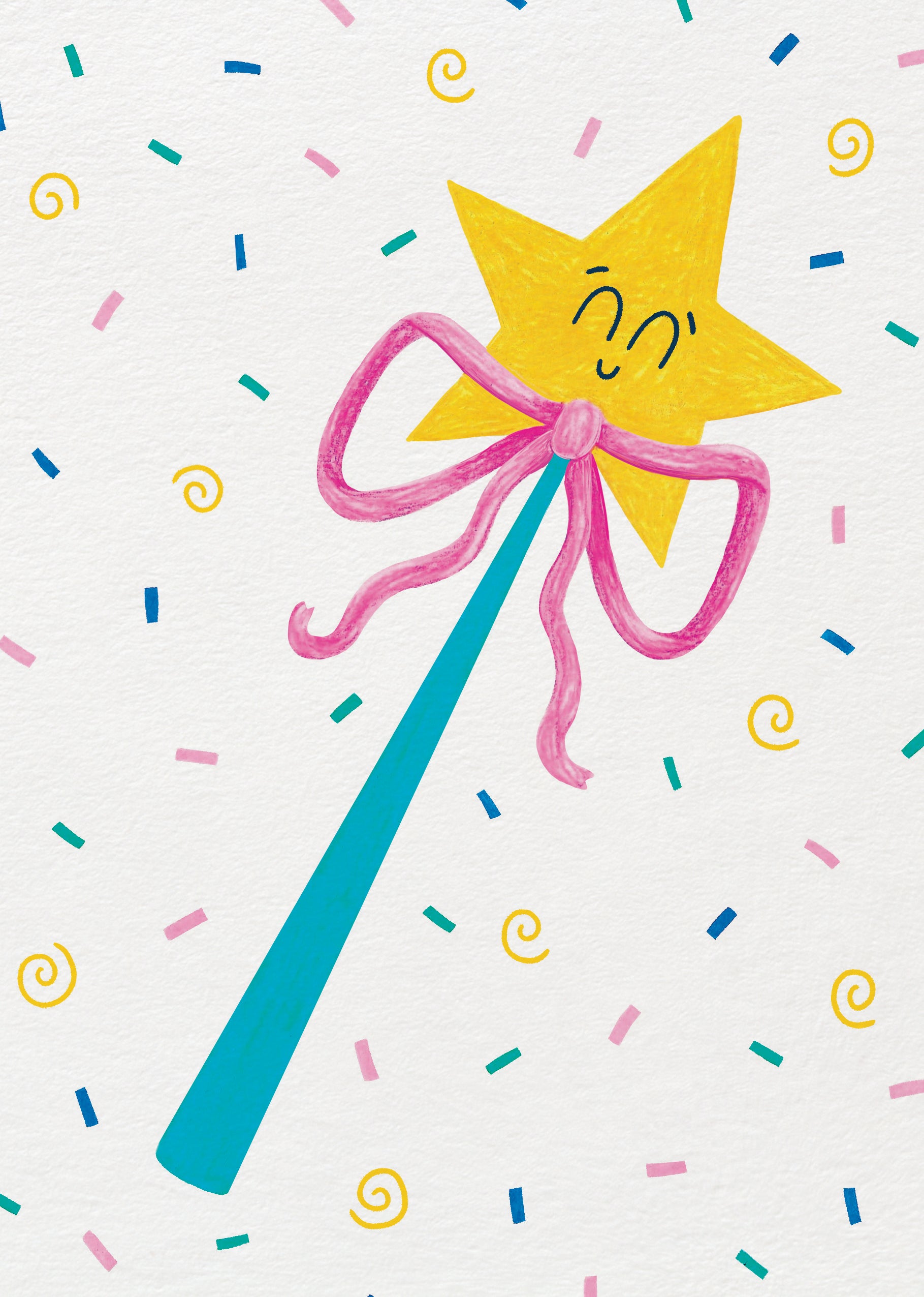 Magic Wand Birthday Card - Have A Magical Birthday