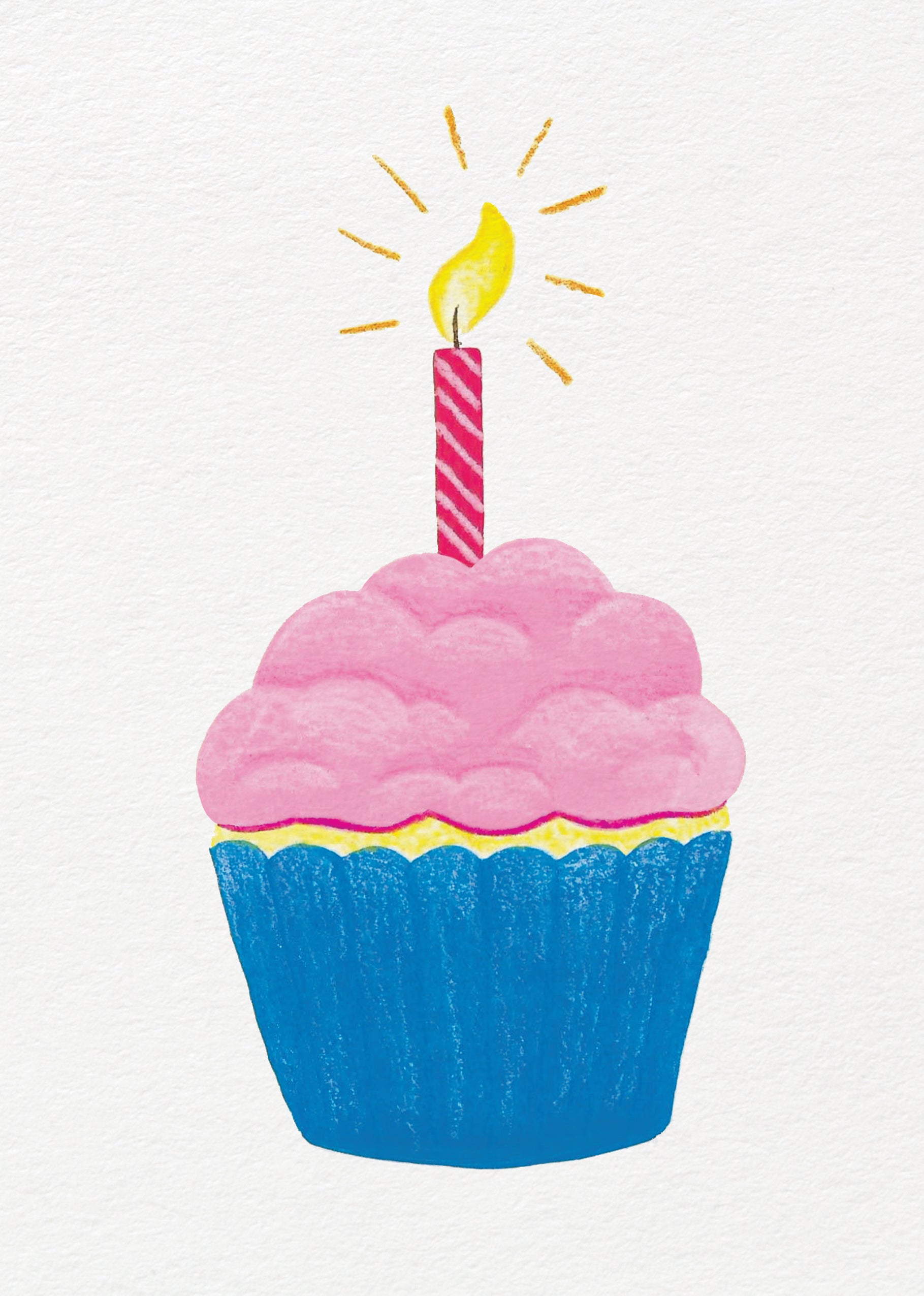Cupcake Birthday Card