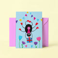 Spider Happy Birthday Card