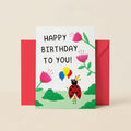 Ladybird Birthday Card