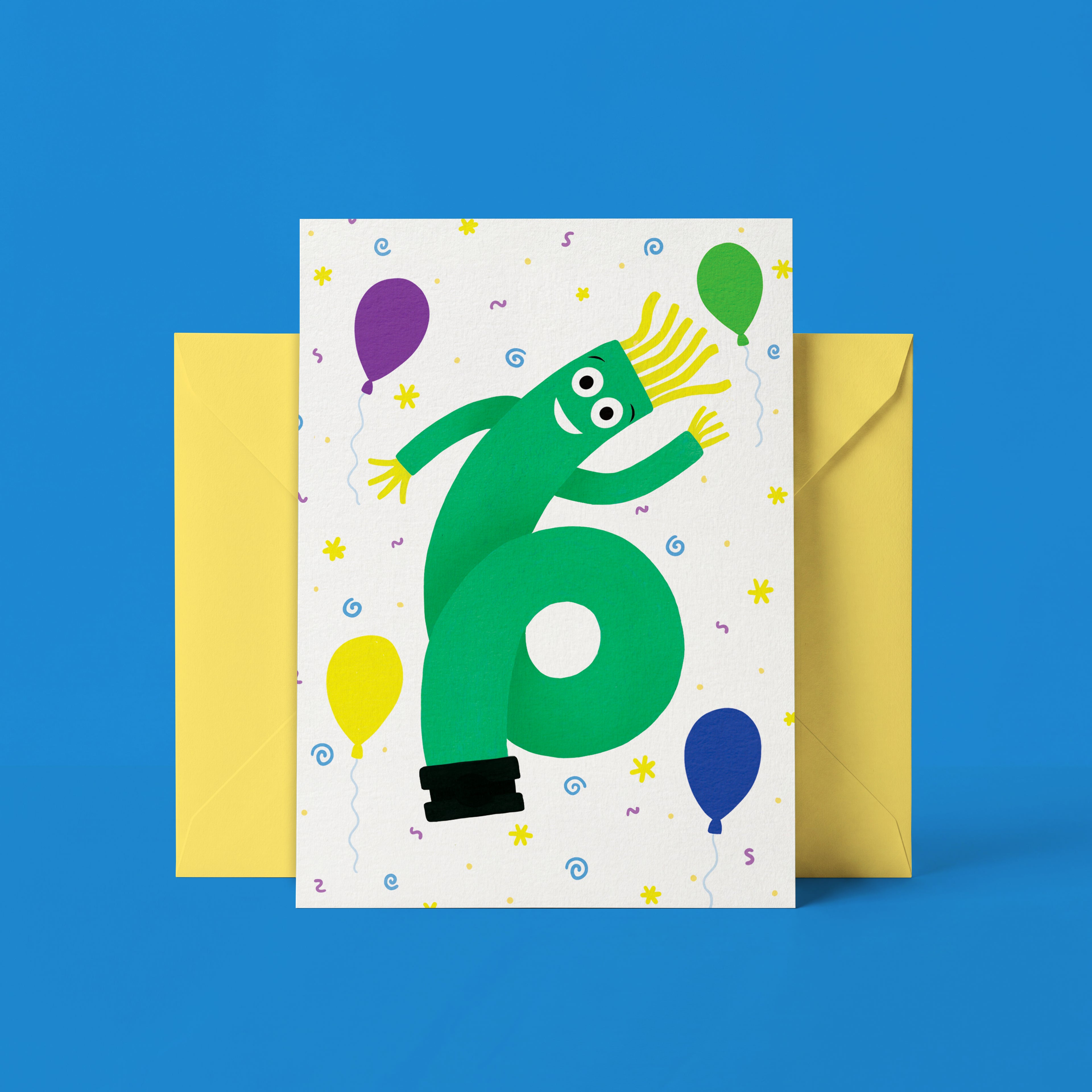 Inflatable Tube Men Milestone Birthday Cards 1-9