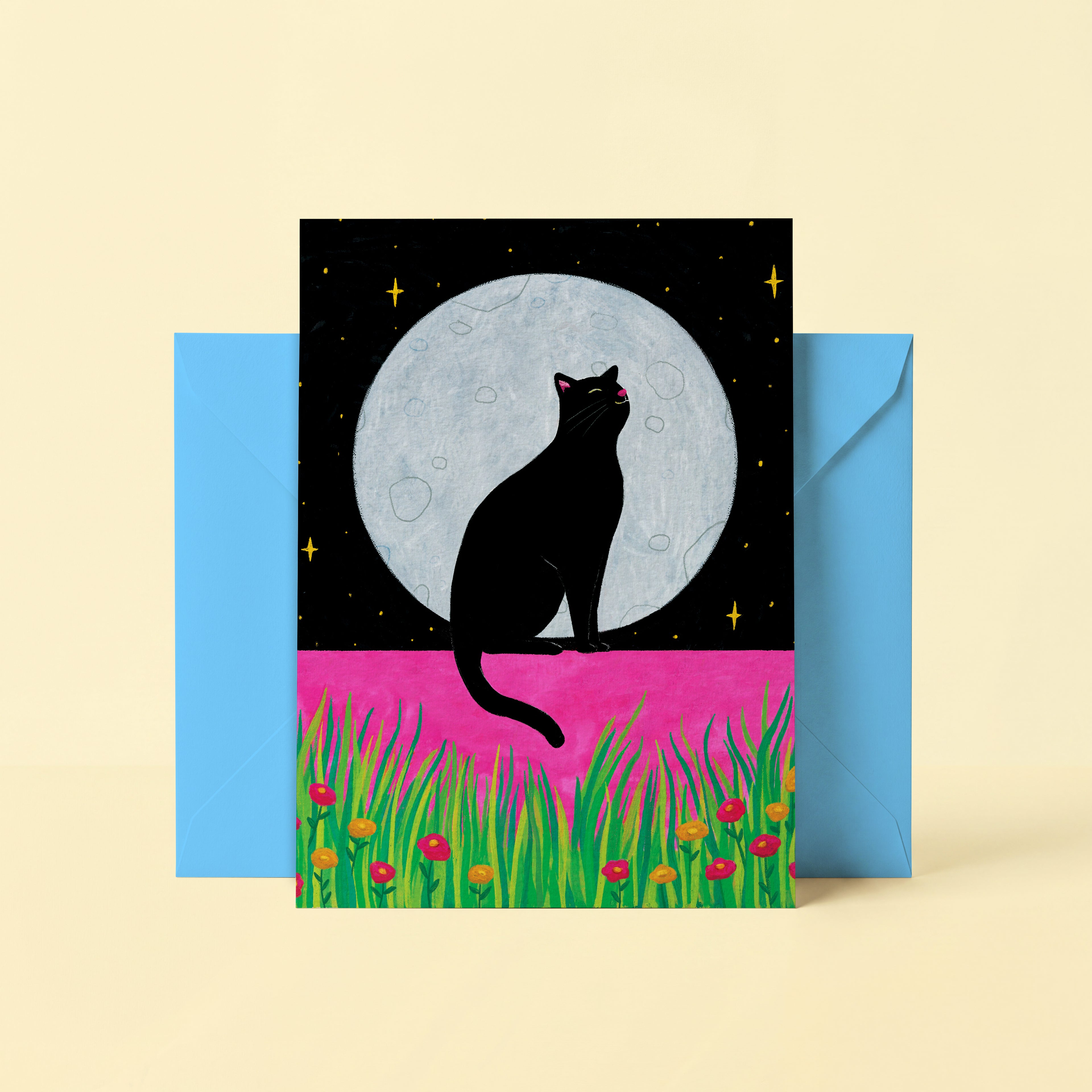 Black Cat Card