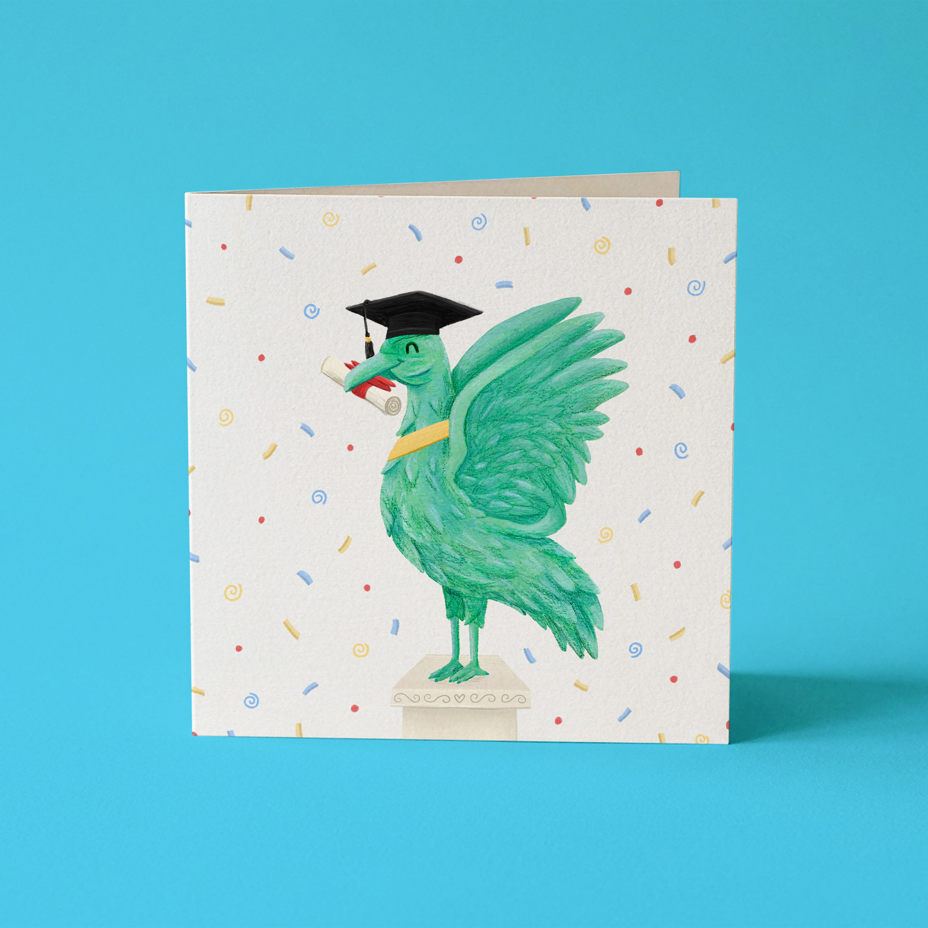 Liverbird Graduation Card - Liverpool Card