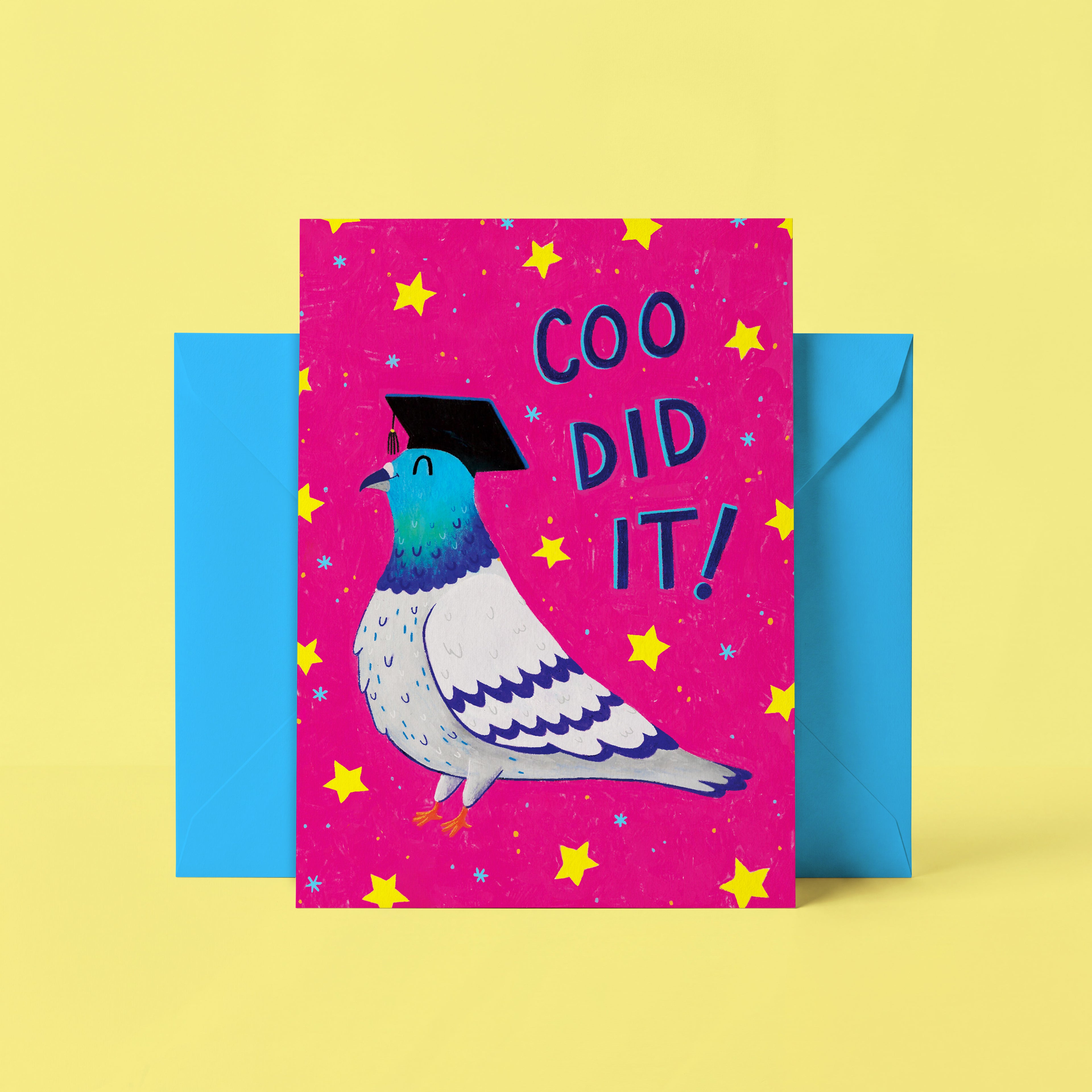 Coo Did It Graduation Card