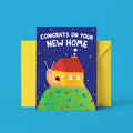 New Home Snail Card - Congrats On Your New Home