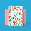 Floral Thank You Card