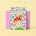 Floral Thank You Card - Thank You So Mush