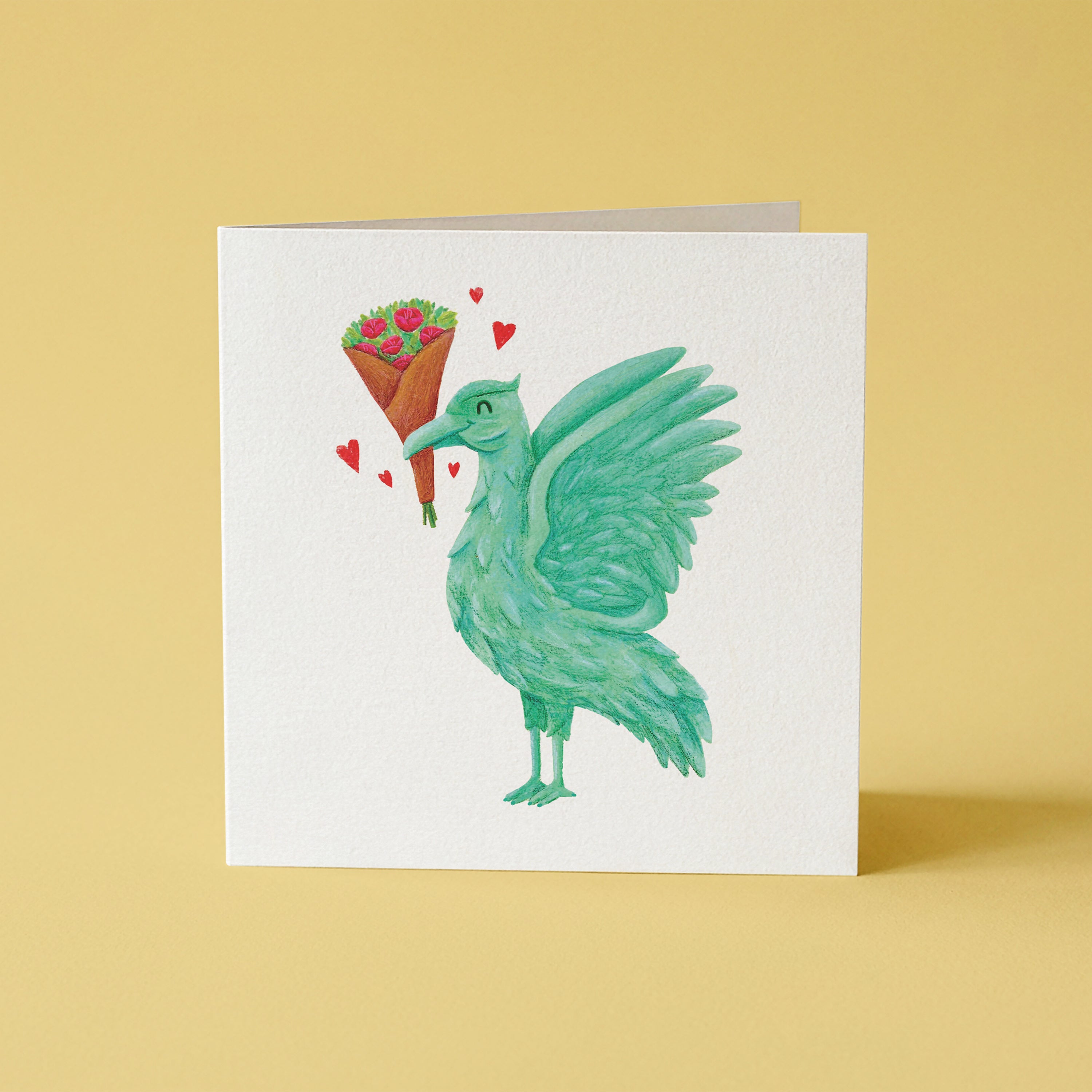 Liverbird Valentines Day Card - Liverpool Card