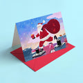 Father Christmas Christmas Card For Children