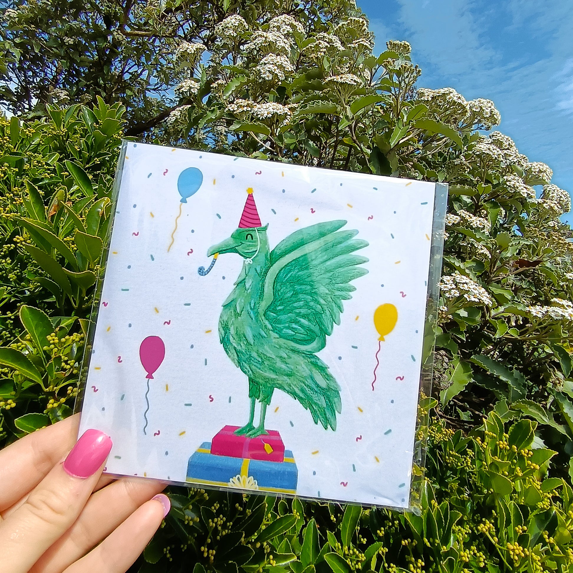 Liverbird Birthday Card